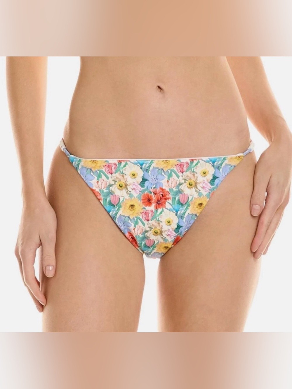 NEW Onia Martina Floral Bikini Bottoms Size S